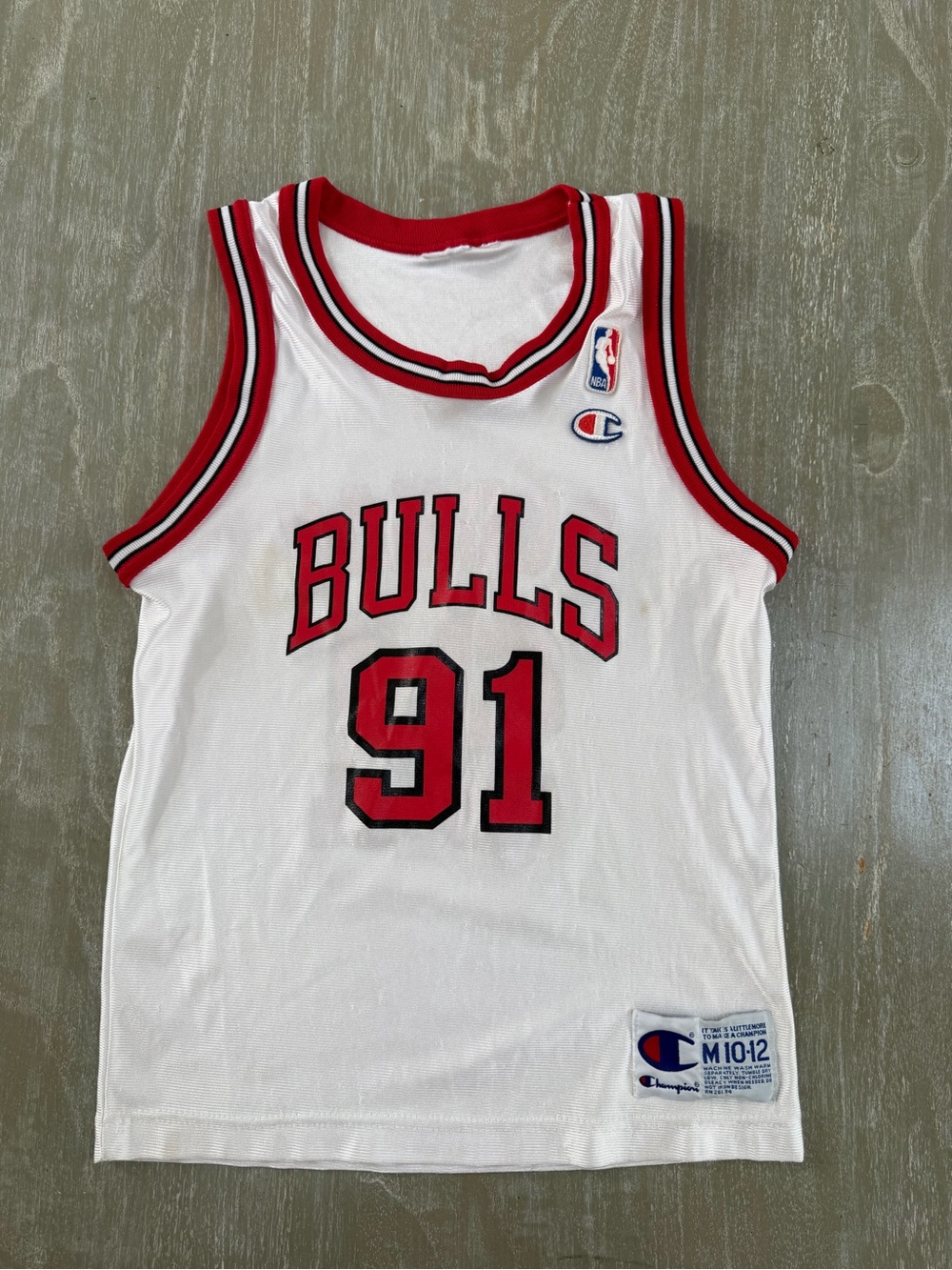 Youth Jersey Chicago Bulls #91, Size M